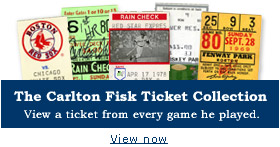 The Carlton Fisk Ticket Collection
