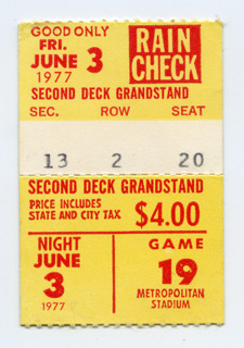 Game #593 (Jun 3, 1977)