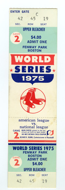Post Season Game (Oct 12, 1975)