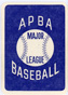 APBA BASEBALL 1977, 