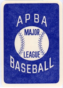 APBA BASEBALL 1980 #