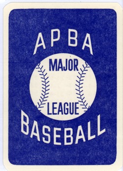 APBA BASEBALL 1981 #