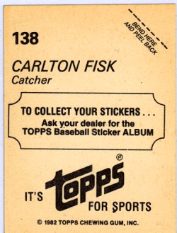 TOPPS 1982 ##138