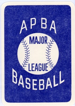 APBA BASEBALL 1983 #