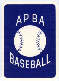 APBA BASEBALL 1987 #