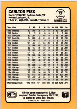 DONRUSS 1988 ##67