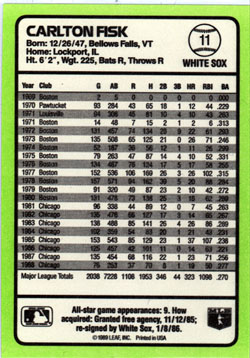 DONRUSS 1989 ##11