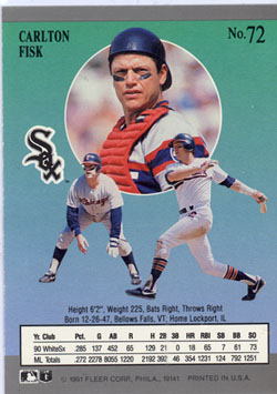 FLEER 1991 ##72