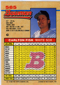 BOWMAN 1992 ##585