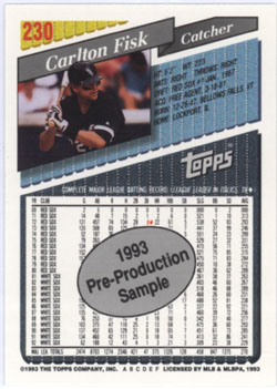 TOPPS 1993 ##230