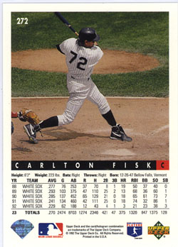 UPPER DECK 1993 ##272