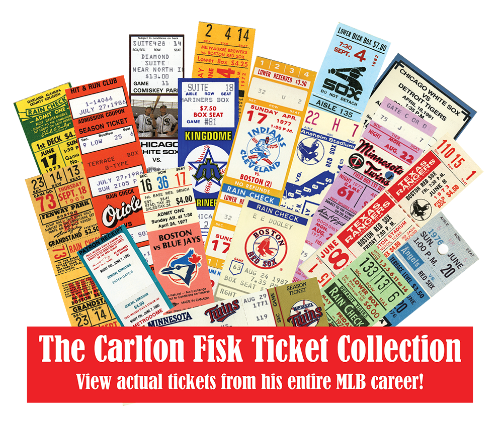 The Carlton Fisk Ticket Collection