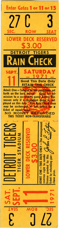 Game #5 (Sep 11, 1971)