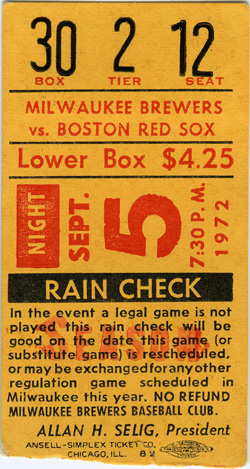 Game #121 (Sep 5, 1972)