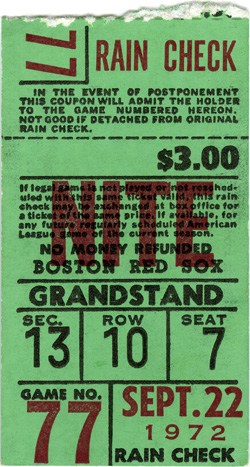 Game #137 (Sep 22, 1972)