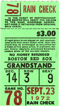 Game #138 (Sep 23, 1972)