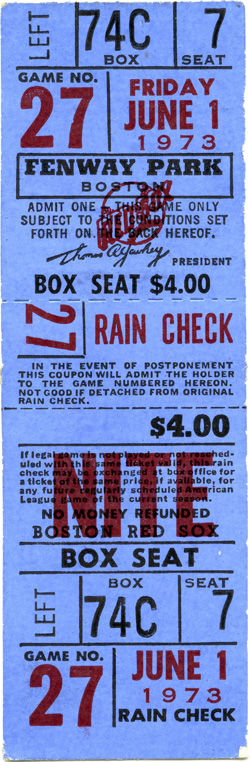 Game #189 (Jun 1, 1973)