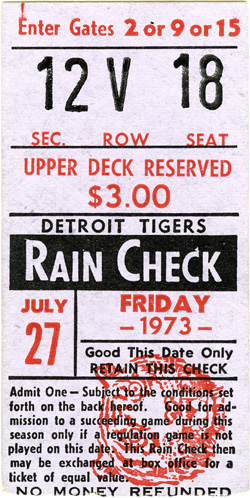 Game #235 (Jul 27, 1973)