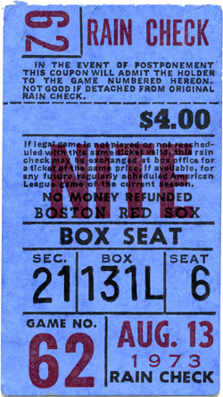 Game #250 (Aug 13, 1973)