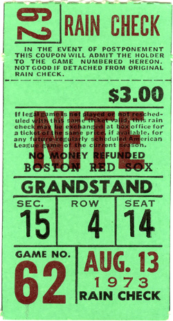 Game #250 (Aug 13, 1973)