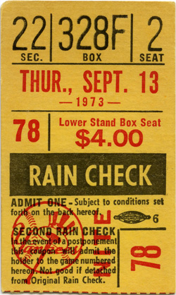 Game #273 (Sep 13, 1973)