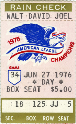 Game #474 (Jun 27, 1976)