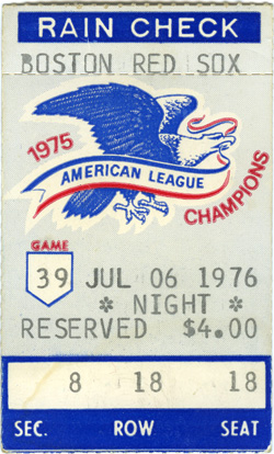 Game #481 (Jul 6, 1976)