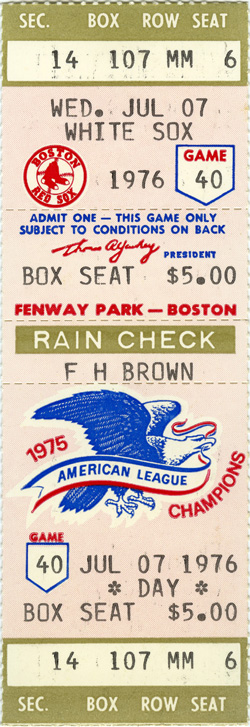 Game #482 (Jul 7, 1976)