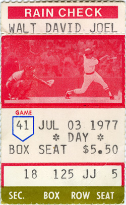Game #618 (Jul 3, 1977)