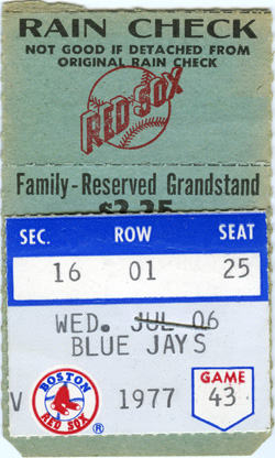 Game #620 (Jul 6, 1977)