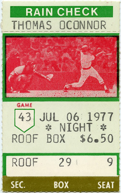 Game #620 (Jul 6, 1977)