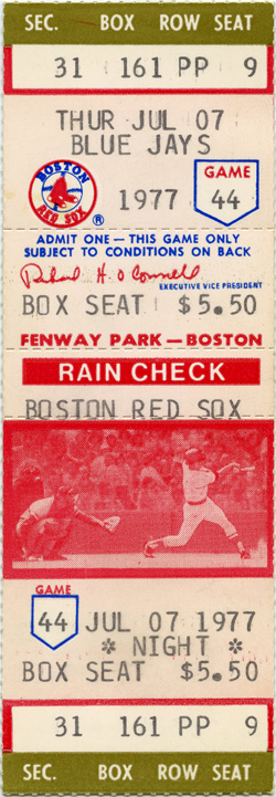 Game #621 (Jul 7, 1977)