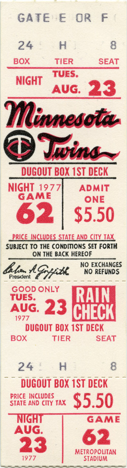 Game #663 (Aug 23, 1977)