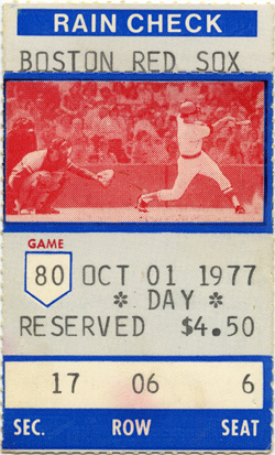 Game #699 (Oct 1, 1977)