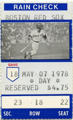 Game #725 (May 7, 1978)