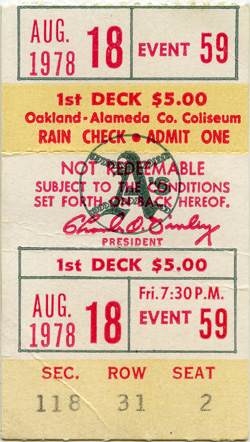 Game #814 (Aug 18, 1978)