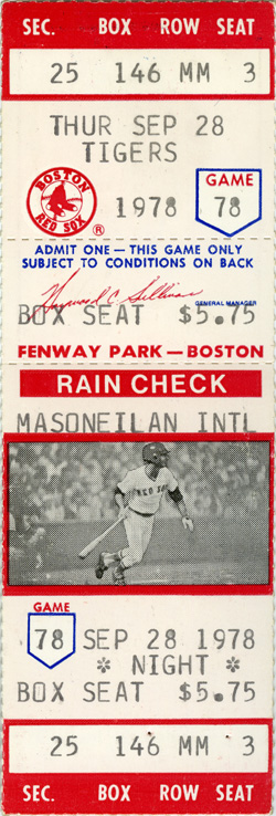 Game #852 (Sep 28, 1978)