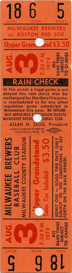 Game #912 (Aug 3, 1979)