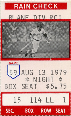 Game #921 (Aug 13, 1979)