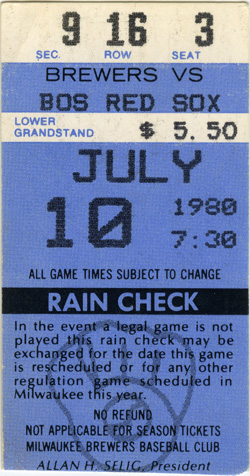 Game #1006 (Jul 10, 1980)