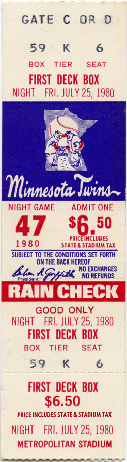 Game #1020 (Jul 25, 1980)