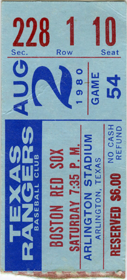 Game #1025 (Aug 2, 1980)