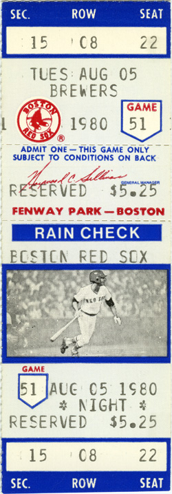 Game #1028 (Aug 5, 1980)