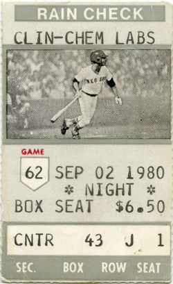Game #1051 (Sep 2, 1980)