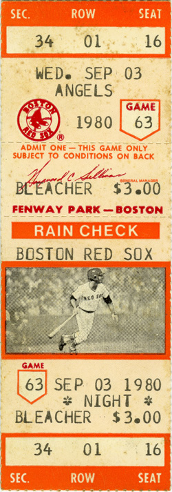 Game #1052 (Sep 3, 1980)