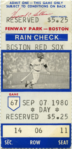 Game #1056 (Sep 7, 1980)
