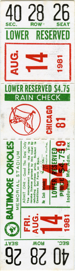 Game #1129 (Aug 14, 1981)