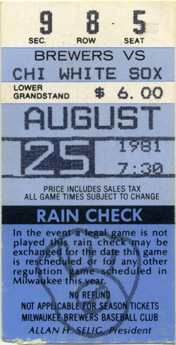 Game #1139 (Aug 25, 1981)