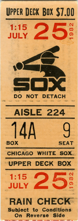 Game #1250 (Jul 25, 1982)