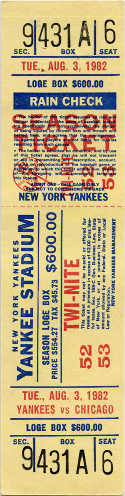 Game #1257 (Aug 3, 1982)